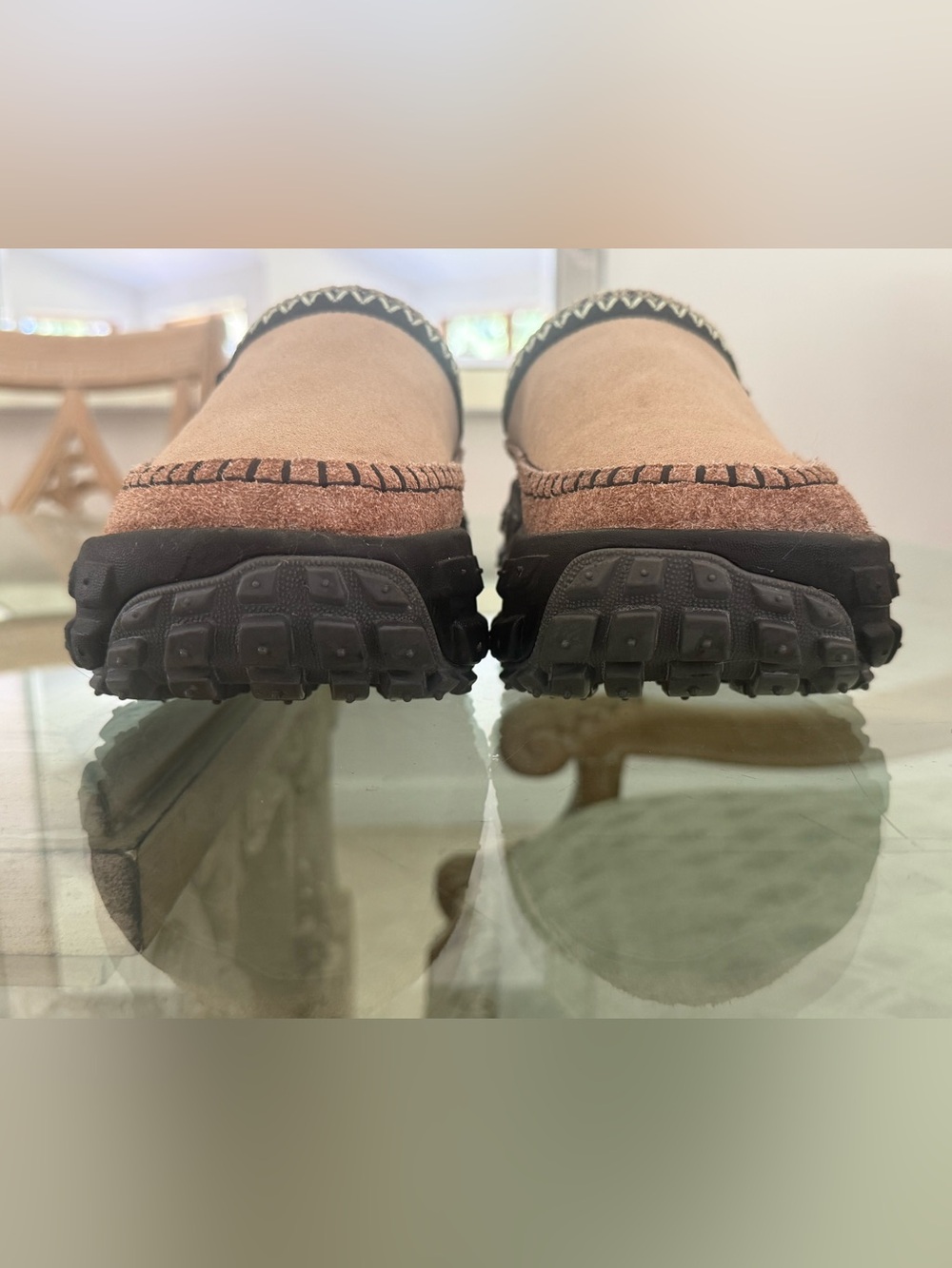 UGG VENTURE DAYS Clog Mule Sand/Black size 7 🤎🖤 - Picture 4 of 11